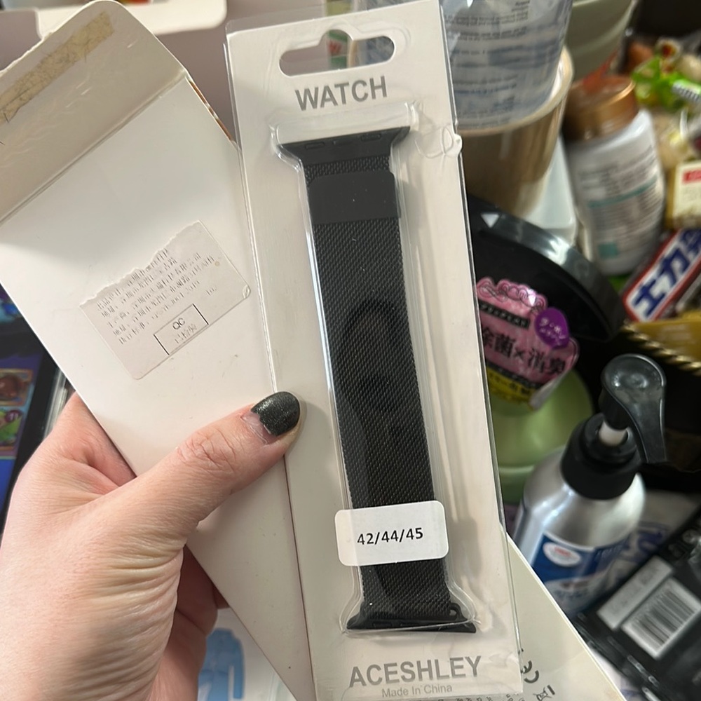 Black Watch Band for apple watch